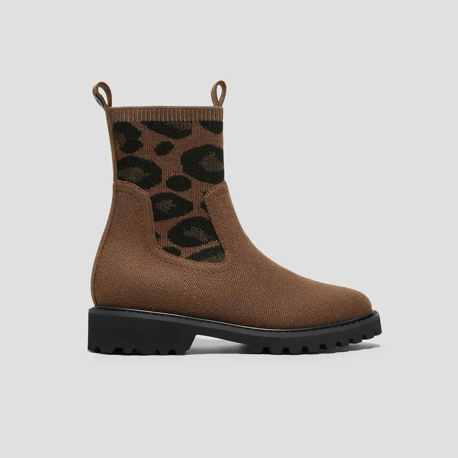 VIVAIA Flora Women's Ankle Boots, Western Waterproof Round-Toe Comfort Business Lug Sole Boots