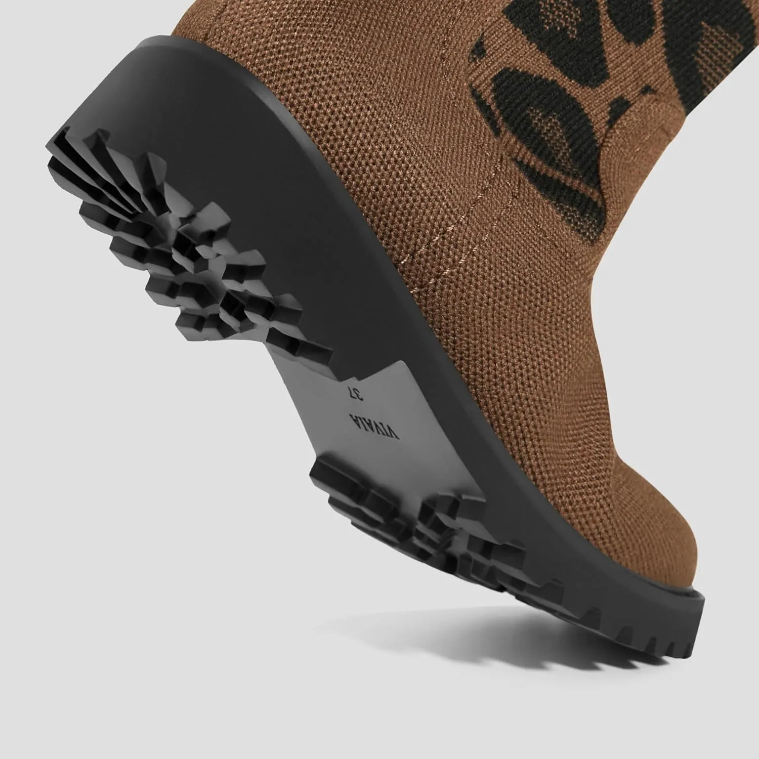 VIVAIA Flora Women's Ankle Boots, Western Waterproof Round-Toe Comfort Business Lug Sole Boots