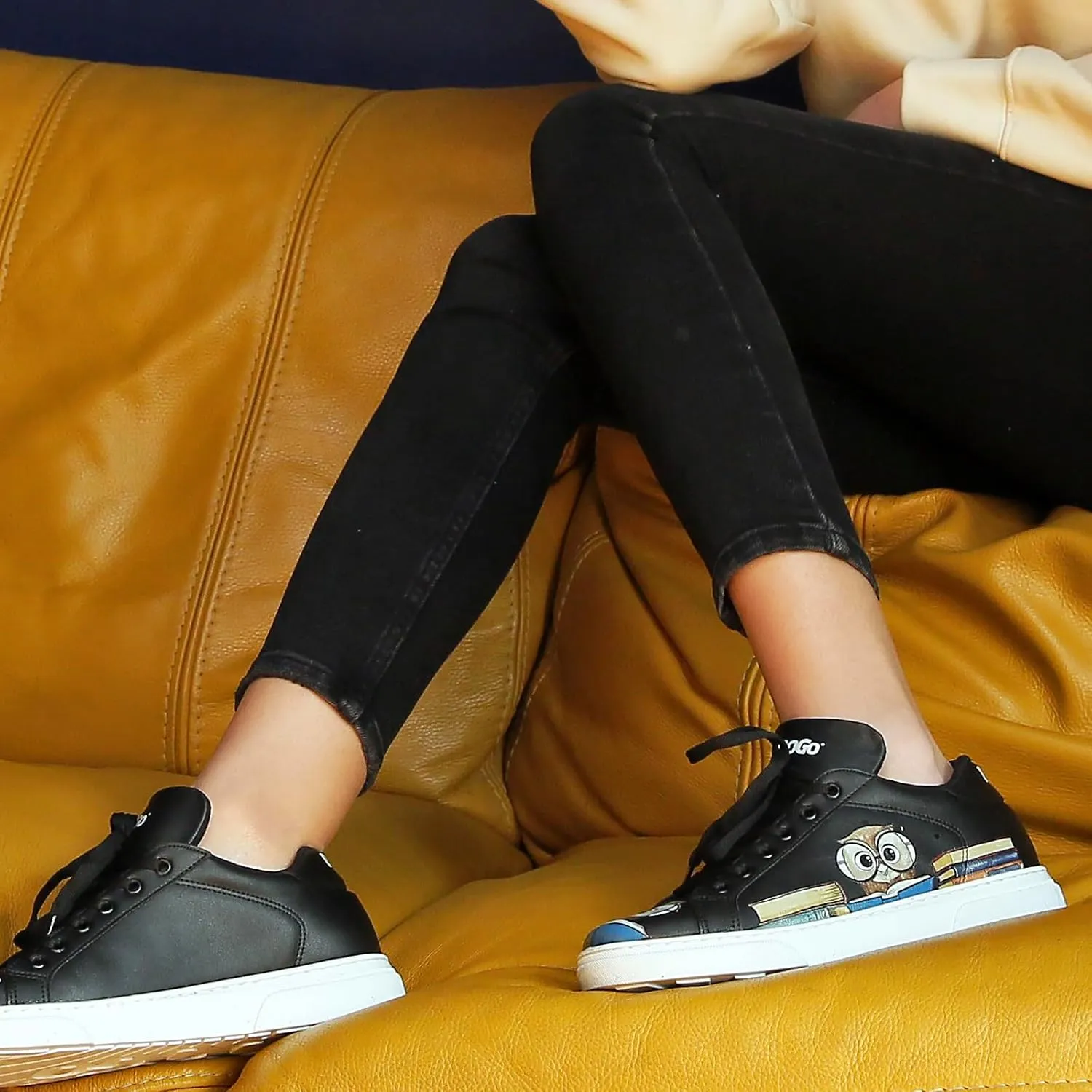 White Sneakers for Women - Handmade Women's Fashion Sneakers, Vegan Leather and Unique Design, Comfortable Shoes for Women, Ace Sneakers