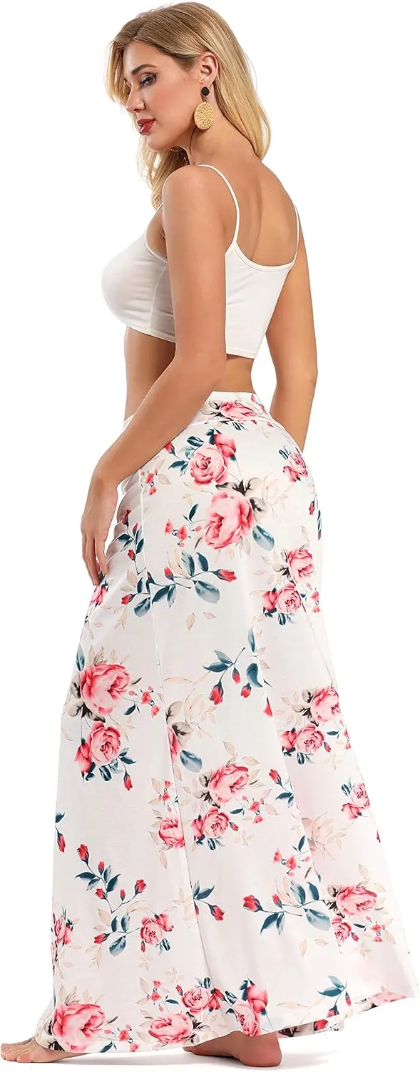 Women's Bohemian Print Long Maxi Skirt