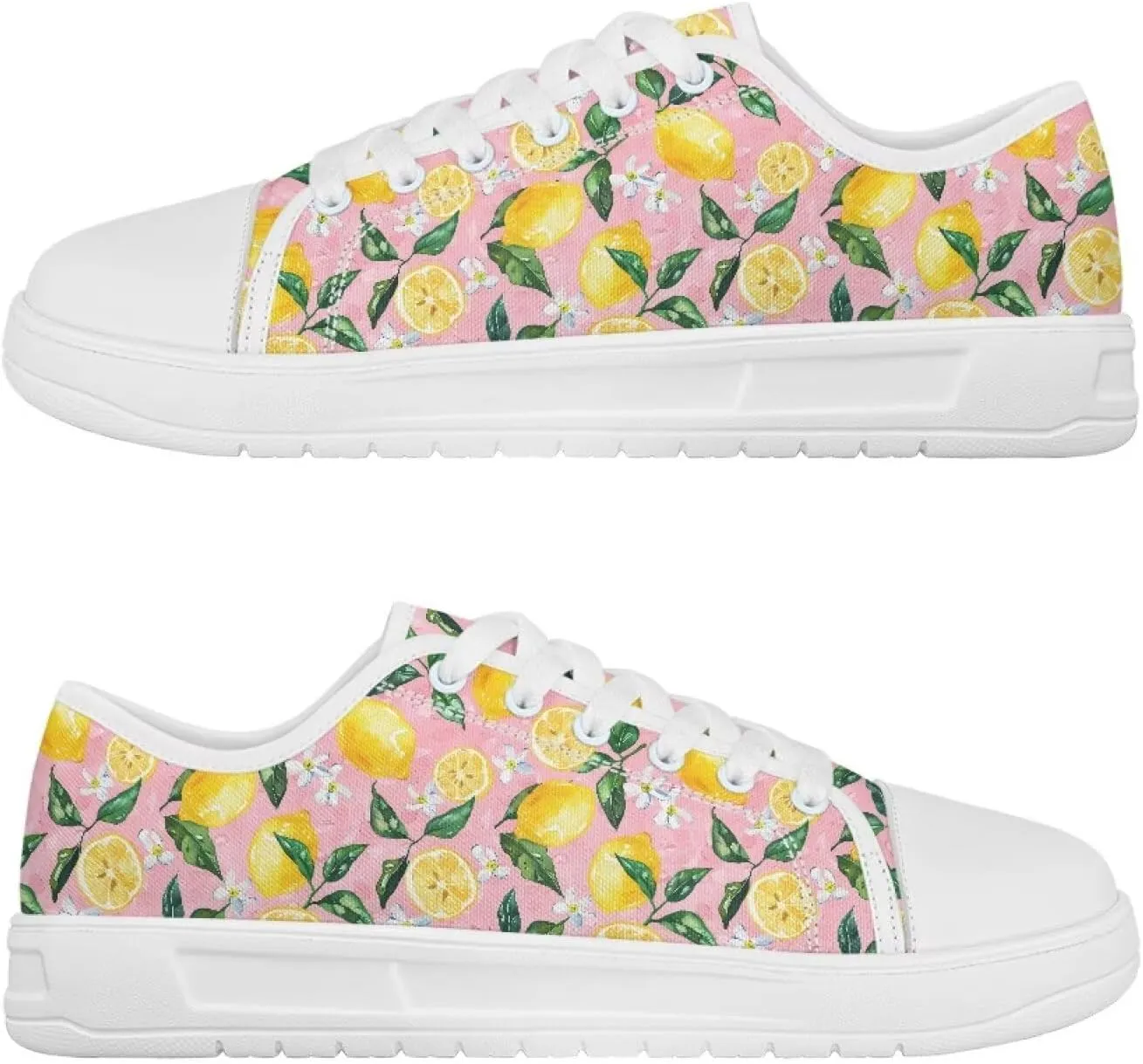 Womens Canvas Sneakers Lightweight Lace Up Fashion Comfortable Canvas Shoes Low Top Slip On Casual Tennis Walking Footwear