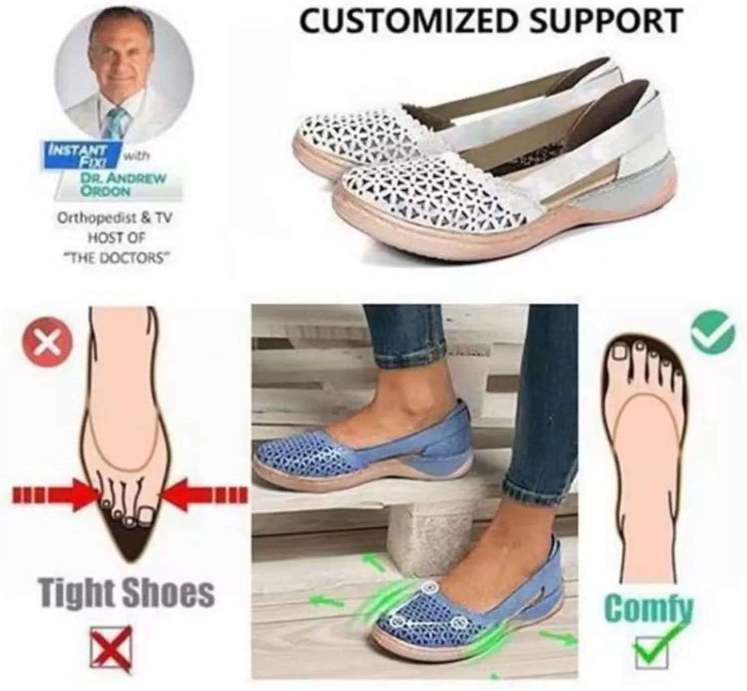 Women's Leather Baotou Hollow Wedge Sandals,Summer Round Closed Toe Low Heel Sandals,Comfortable Breathable Elastic Sandals.