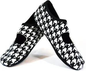 Women's Mary Janes Best Foldable & Flexible Flats, Travel & Exercise, Dance, Yoga Socks, Indoor Shoes, Slippers