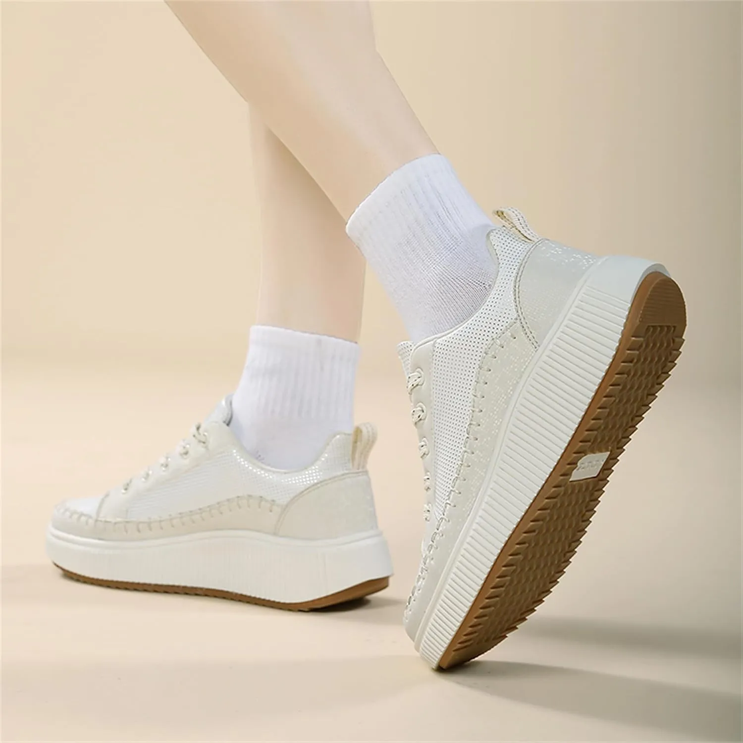 Womens Platform Shoes Comfortable Casual Sneakers Casual Tennis Walking Shoes