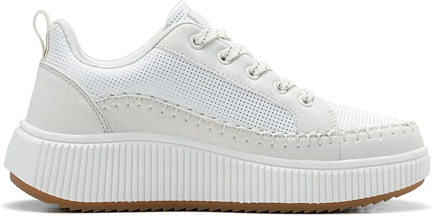 Womens Platform Shoes Comfortable Casual Sneakers Casual Tennis Walking Shoes