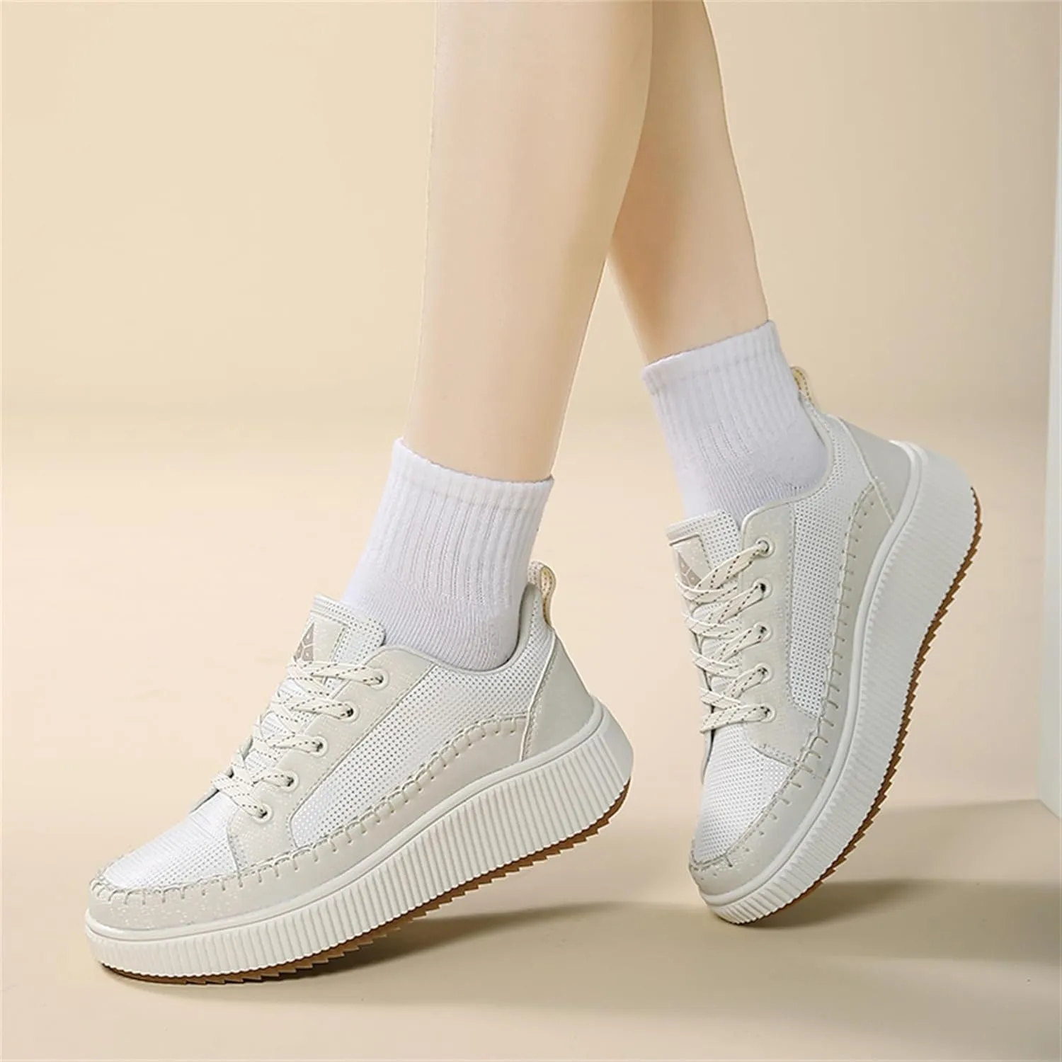 Womens Platform Shoes Comfortable Casual Sneakers Casual Tennis Walking Shoes
