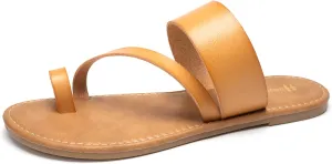 Women's Slide Sandals Slip On Flat Flip Flop Thong Casual Summer