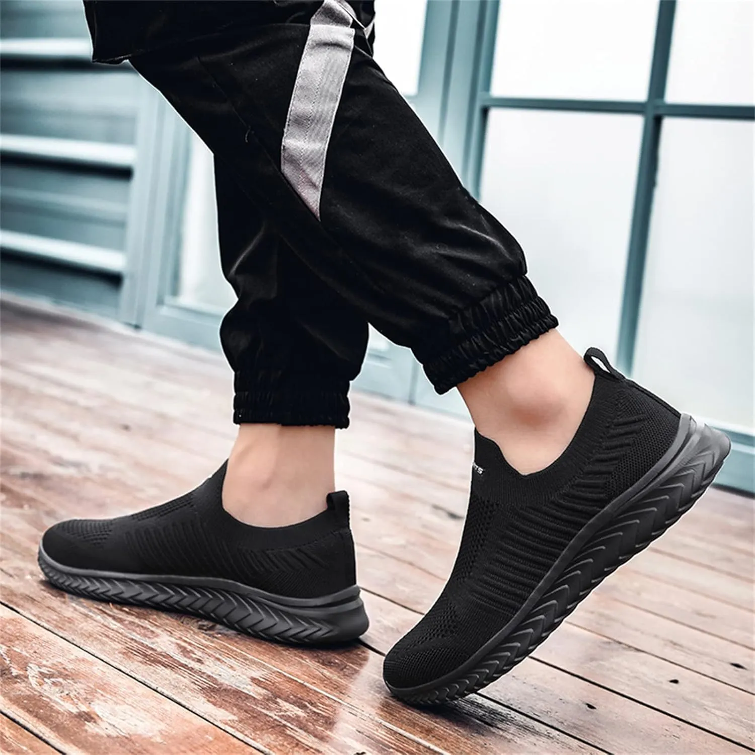 Women's Slip on Shoes Canvas Sneakers Loafers Non Slip Mens Casual Shoes Lether Women's Casual Shoes Fashion Sneakers Waterproof Tennis Shoe Trainers Shoe