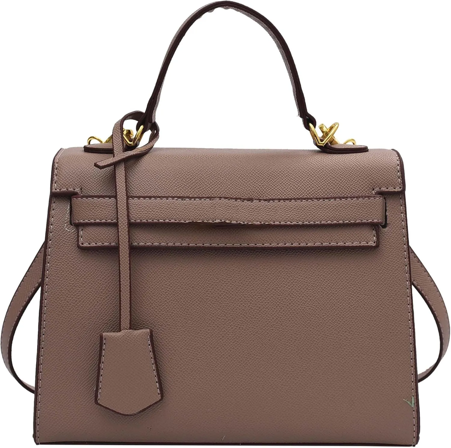 Women's Top Handle Satchel with Detachable Strap Top Handle Bag Designer Leather Crossbody Bag Handbags Purses