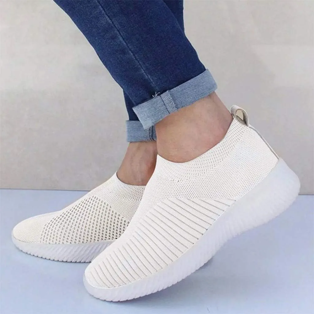 Womens Walking Shoes Sock Casual Ladies Fashion Sneakers Tennis Shoes Womens Casual Women Casual Shoes Walking Sneakers Platform Tennis Shoe Loafers Casual Slip On