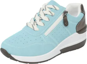Women's Zipper Platform Tennis Shoes Wedge Sneakers Fashion Canvas Casual Hidden Heel Slip On Sneaker Non Side Low-Top Lace-Up Solid Color with Comfortable Lightweight Walking