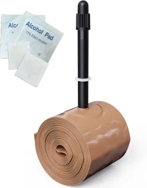 WTB NanoAir TPU Tube, 700 x 32-47 Ultralight Road/Gravel Bike Inner Tube, 48mm Presta Valve, 60% Lighter and 3 Times Smaller Than Traditional Bicycle Tube, Includes Two TPU Specific Patches