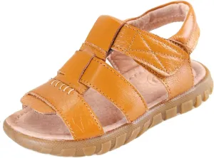 WUIWUIYU Boys Girls Outdoor Casual Open Toe Sport Sandals Beach Water Swimming Athletic Leather Summer Shoes