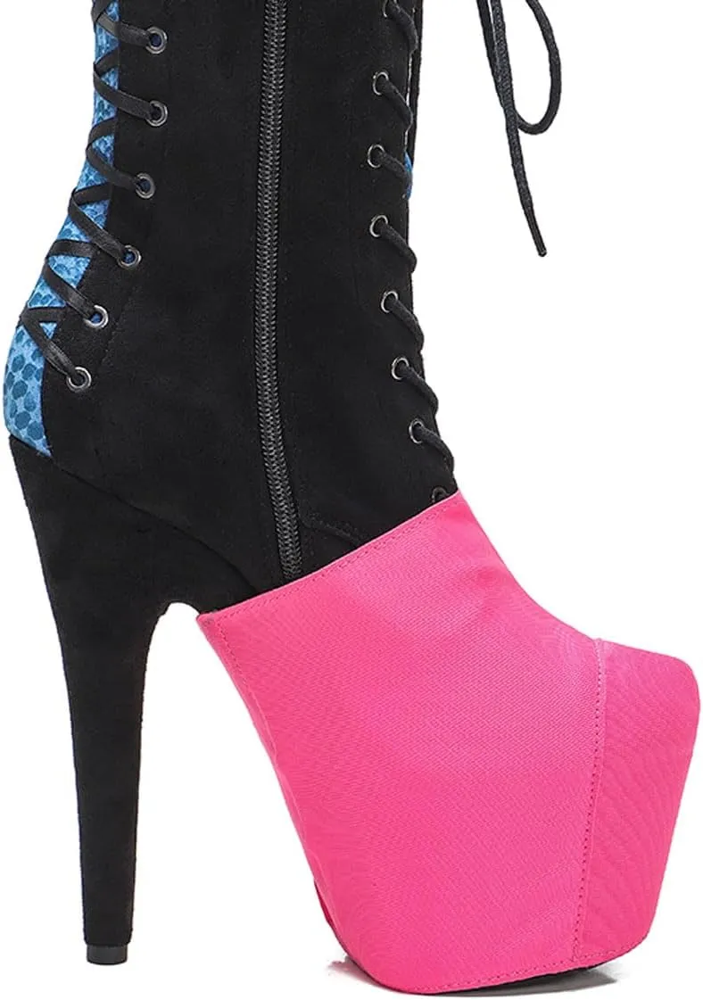 WUXIN H&P Women's Pole Dance Shoes protectors Exotic Heels protectors