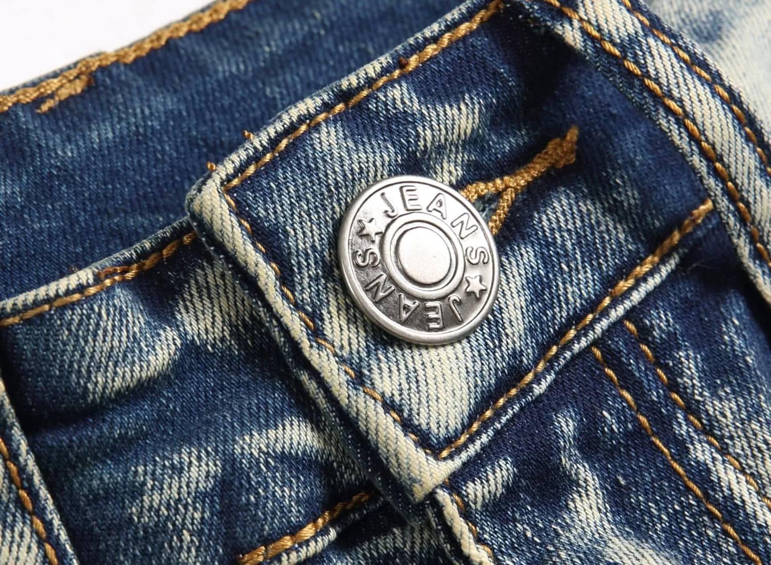 XIMXIMMTIAN Men's Biker Moto Washed Distressed Slim Fit Straight Jeans Denim…