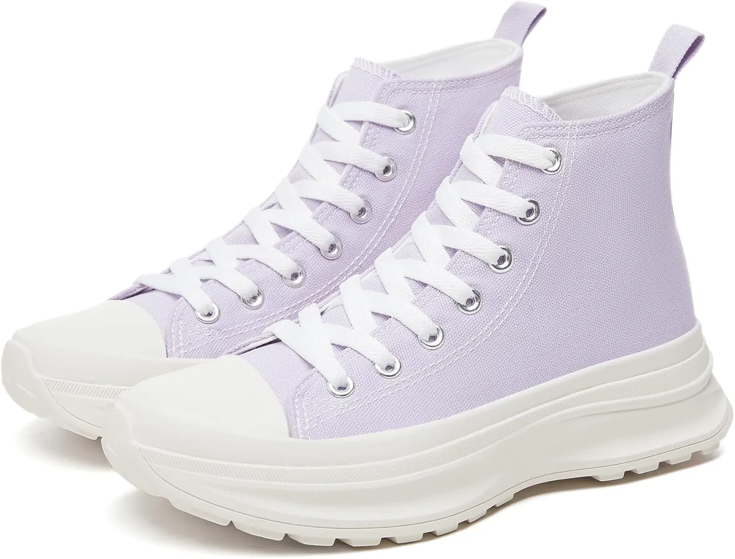 Yageyan Womens High Top Sneakers - Platform Shoes, Canvas, Tennis, Classic, Casual, Comfortable