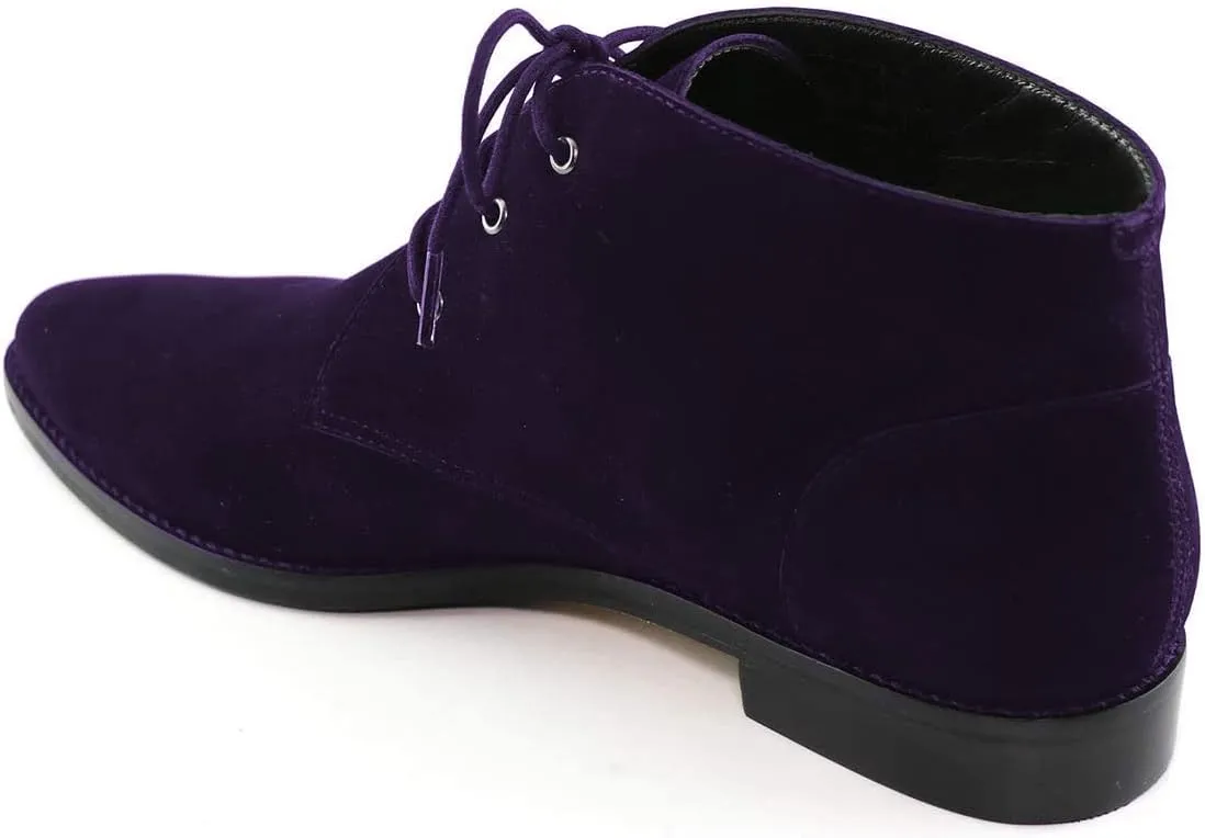 YDN Womens Trendy Low Heel Pointy Toe Lace Up Chukka Ankle Boots Flats Fall Winter Booties Casual Formal Dress Shoe Size 4-15 US