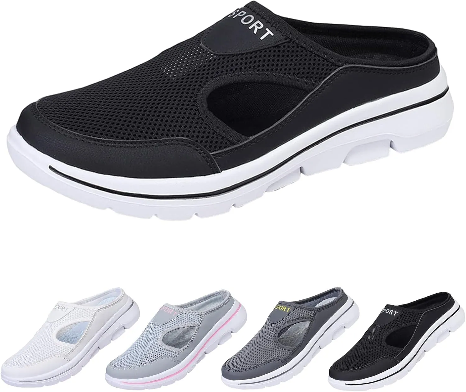 Zureto Elsvia Orthopedic Shoes for Men, Men's Comfort Breathable Support Sports Sandals